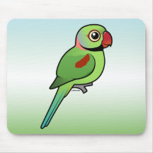 Perruche alexandrine tapis de souris