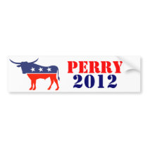 Perry 2012 bumper stickers
