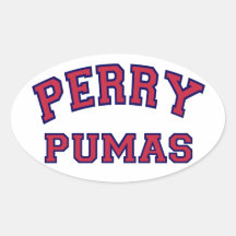 Perry Pumas Sticker