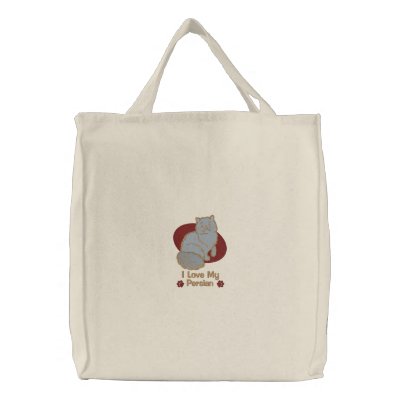 Persan d'amour sacs de toile