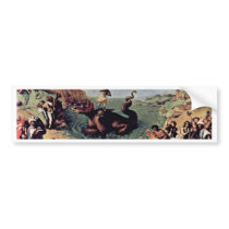 Perseus Freed Andromeda By Piero Di Cosimo Bumper Stickers