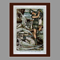 Perseus & the Gorgons postcards