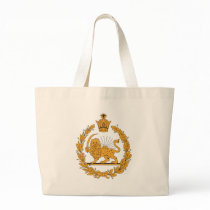 Persia Coat Of Arms Canvas Bags