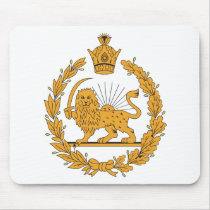 Persia Coat Of Arms Mousepad
