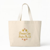 Persian Cats Brighten My Life Tote Bag