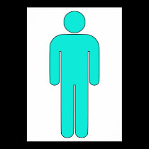 Person Man Sign Universal Silhouette Classic Comic posters