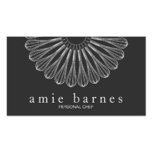 Personal Chef Whisk Logo Black Business Card
