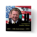 Personal Memorial 911 Anniversary Pin