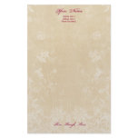 Personal Stationery Letterhead, Classy Cream