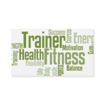 Personal Trainer Business Card