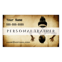 Personal Trainer Business Card