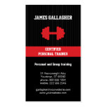 Personal Trainer Business Card