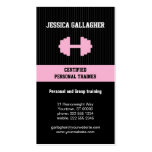 Personal Trainer Business Card