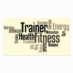 Personal Trainer Business Card business cards