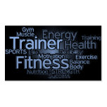 Personal Trainer Business Card