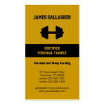 Personal Trainer Business Card