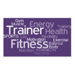 Personal Trainer Business Card