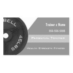 Personal Trainer Business Card Template