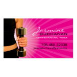Personal Trainer Business Card Template
