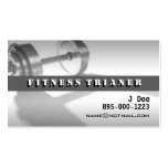 Personal Trainer Business Card Templates