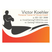 Personal Trainer Design Business Cards