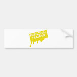 Personal-Trainer-Goldshirt.png Bumper Sticker