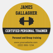 Personal Trainer Promotional Sticker