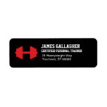 Personal Trainer Return Address Label