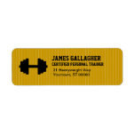 Personal Trainer Return Address Label