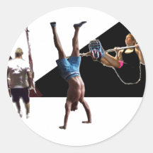 Personal Trainer Round Stickers