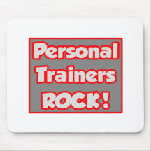 Personal Trainers Rock! Mouse Pad
