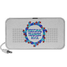 Personal Trainers Rock Red Stars Mp3 Speakers