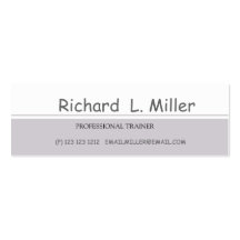 Personal Training Business Card Templates