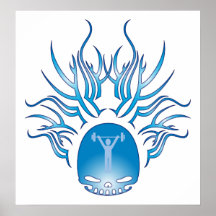 Personal Training Skull Posters