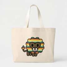 !*PERSONALISED*! Cute funky lion! Bags