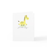 Personalised Giraffe Note Cards
