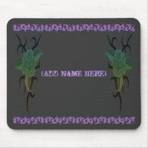 Personalised Tribal Rose - Mousepad