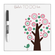 Personalised White/Dry Ease Board - To do list.