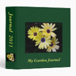 Personalizable Garden Journal Binder