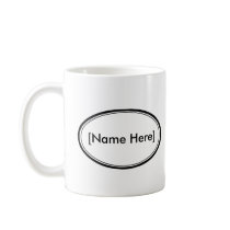 Personalizable Name Stamp Mugs