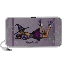 Personalizable Pretty Witch Speakers speakers