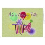 Personalize a Birthday Card