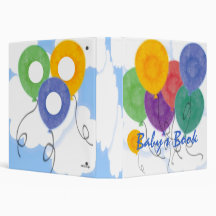 Personalize Baby Album Binders