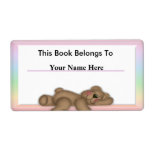 Personalize Book Labels for Kids