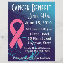 Personalize Cancer Benefit  - Breast Cancer Flyer