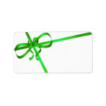 Personalize Christmas Mailing Labels labels
