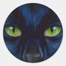 PERSONALIZE HALLOWEEN ROUND STICKERS