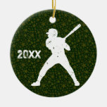 Personalize it, Baseball Christmas Tree Ornament