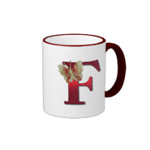 PERSONALIZE LETTER NAME COFFEE MUGS