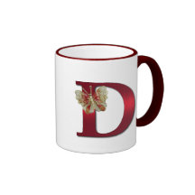 PERSONALIZE LETTER NAME MUG